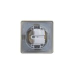 Розетка 1-м СП Glossa 16А IP44 с заземл. защ. шторки с крышкой в сборе беж. SE GSL000248 — изображение 6