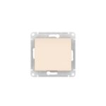 Переключатель 1-кл. Glossa (сх. 6) 10AX быстрозажим. клем. механизм беж. SE GSL000261S — изображение 2