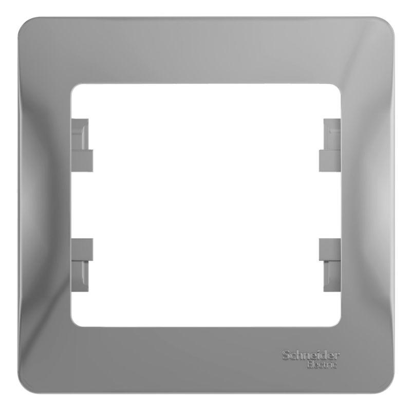 GSL000301_1.jpeg Рамка 1-м Glossa алюм. SE GSL000301 — изображение 1