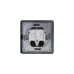 Розетка 1-м СП 1мод. Glossa 16А IP44 с заземл. защ. шторки с крышкой в сборе антрацит SE GSL000748 — изображение 3