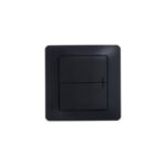 Выключатель 2-кл. СП Glossa 10А IP20 (сх. 5а) 10AX с подсветкой механизм антрацит SE GSL000753 — изображение 3