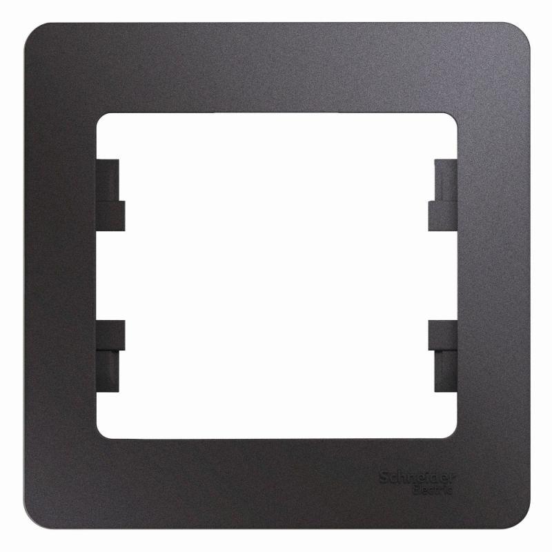 GSL001301_1.jpeg Рамка 1-м Glossa графит SE GSL001301 — изображение 1