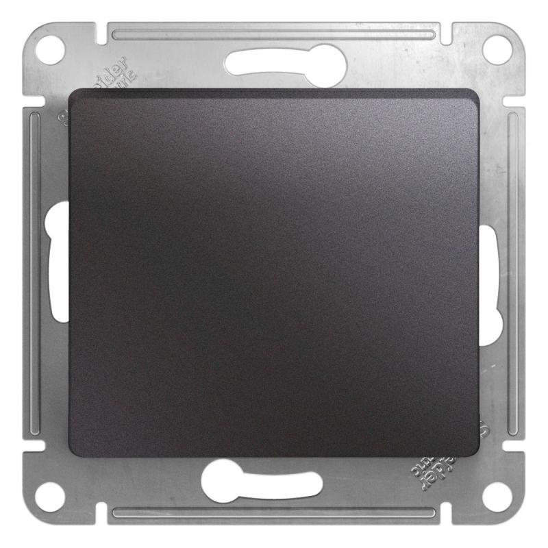 GSL001311_1.jpeg Выключатель 1-кл. СП Glossa 10А IP20 (сх. 1) 10AX механизм графит SE GSL001311 — изображение 1