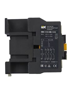 Контактор КМИ-11210 12А 24В/АС3 1НО KARAT IEK KKM11-012-024-10 — изображение 8