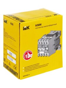Контактор КМИ-11210 12А 230В/АС3 1НО KARAT IEK KKM11-012-230-10 — изображение 4