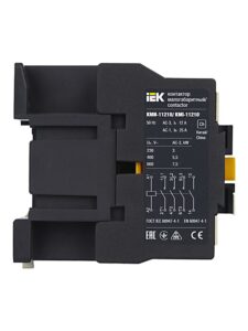 Контактор КМИ-11210 12А 230В/АС3 1НО KARAT IEK KKM11-012-230-10 — изображение 3