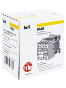 Контактор КМИ-11811 18А 230В/АС3 1НЗ KARAT IEK KKM11-018-230-01 — изображение 4