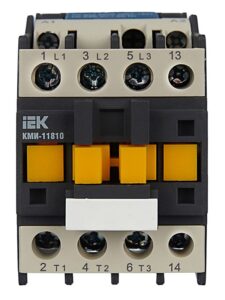 Контактор КМИ-11810 18А 230В/АС3 1НО KARAT IEK KKM11-018-230-10 — изображение 2