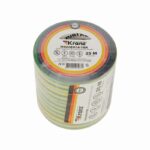 Изолента ПВХ 0.13х15мм 25м желт./зел. (уп.5шт) Kranz KR-09-2107 — изображение 2