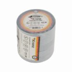 Изолента ПВХ 0.13х15мм 25м сер. (уп.5шт) Kranz KR-09-2108 — изображение 2