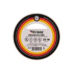 Изолента ПВХ 0.13х19мм 25м бел. (уп.5шт) Kranz KR-09-2201 — изображение 4