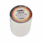 Изолента ПВХ 0.13х19мм 25м бел. (уп.5шт) Kranz KR-09-2201 — изображение 2