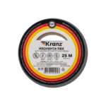 Изолента ПВХ 0.13х19мм 25м сер. Kranz KR-09-2208 — изображение 4