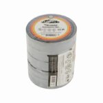 Изолента ПВХ 0.13х19мм 25м сер. Kranz KR-09-2208 — изображение 2
