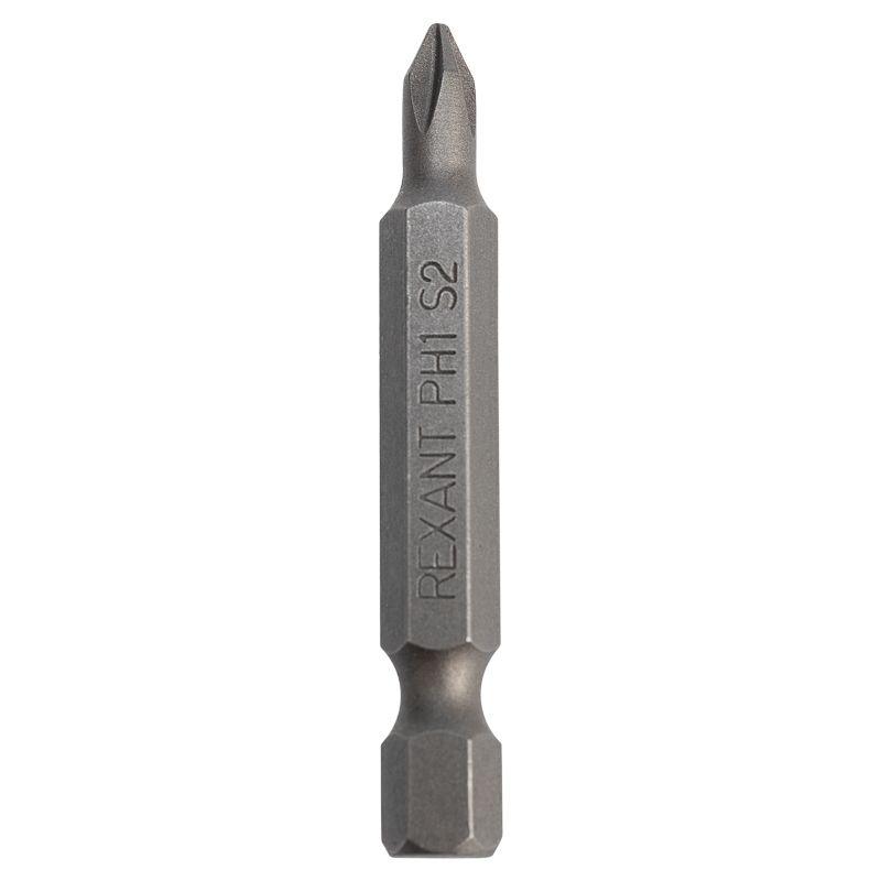 KR-12-6212_1.jpeg Бита PH1x50мм для шуруповерта сталь S2 (уп.5шт) (лента) Kranz KR-12-6212 — изображение 1