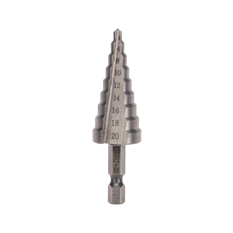 KR-12-6601_1.jpeg Сверло ступенчатое по металлу 4.0-20.0мм Kranz KR-12-6601 — изображение 1
