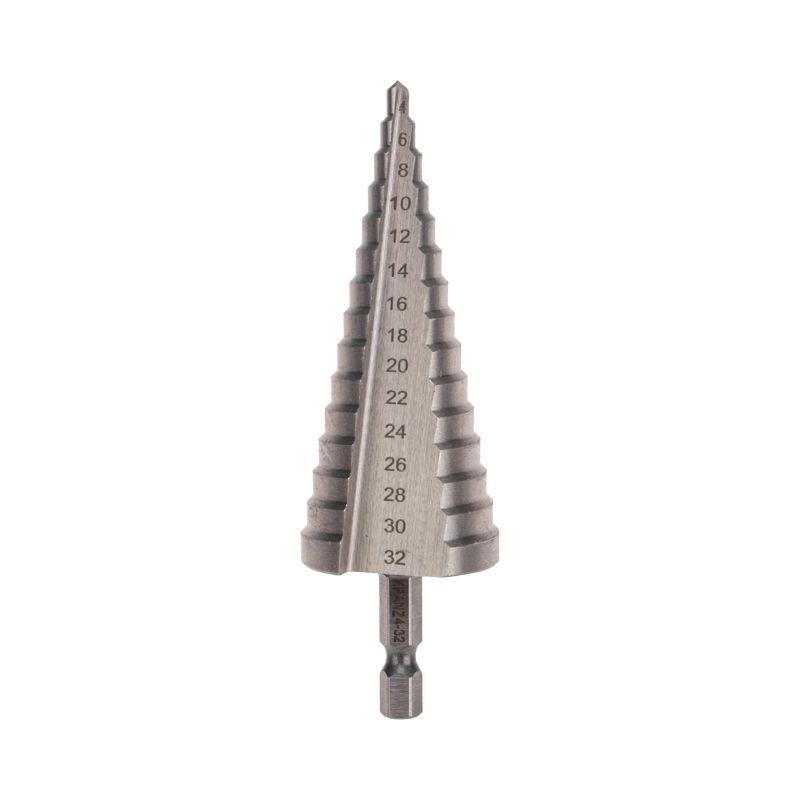 KR-12-6603_1.jpeg Сверло по металлу ступенчатое 4.0-32.0мм Kranz KR-12-6603 — изображение 1