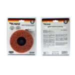 Круг зачистной CERAMIC 125хМ14 быстрая уст. адаптер коралл Kranz KR-90-0030-1 — изображение 3