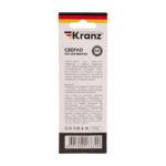 Сверло по стеклу и керамике 5мм 4 грани шестигранный хвостовик Kranz KR-91-0648 — изображение 2