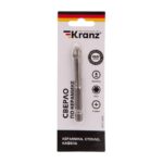 Сверло по стеклу и керамике 8мм 4 грани шестигранный хвостовик Kranz KR-91-0650 — изображение 3
