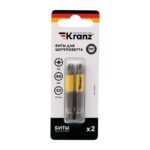 Бита для шуруповерта PZ3х50мм (уп.2шт) Kranz KR-92-0420-1 — изображение 6