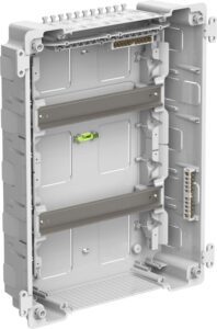 Корпус ЩРВ-П-24 Krepta 5 IP40 бел. дверь пластик. IEK KR5-KP13-V-24-41 — изображение 2