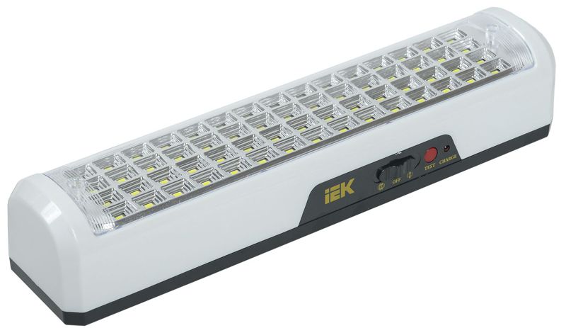 LDBA0-3928-60-K01_1.jpeg Светильник ДБА 3928 аккумулятор 15ч 12Вт IEK LDBA0-3928-60-K01 — изображение 1