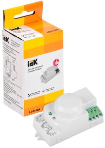 Детектор движения ДД-МВ 201 1200Вт 360град. 8М IP20 бел. IEK LDD11-201MB-1200-001 — изображение 2
