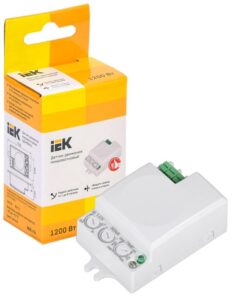 Детектор движения ДД-МВ 401 500Вт 360град. 8М IP20 бел. IEK LDD11-401MB-500-001 — изображение 2