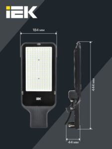 Светильник светодиодный ДКУ 1013-150Д 5000К IP65 уличный консольный IEK LDKU1-1013-150-5000-K03 — изображение 5