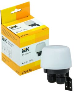 Фотореле ФР 603 2200ВА IP66 бел. IEK LFR20-603-2200-K01 — изображение 2