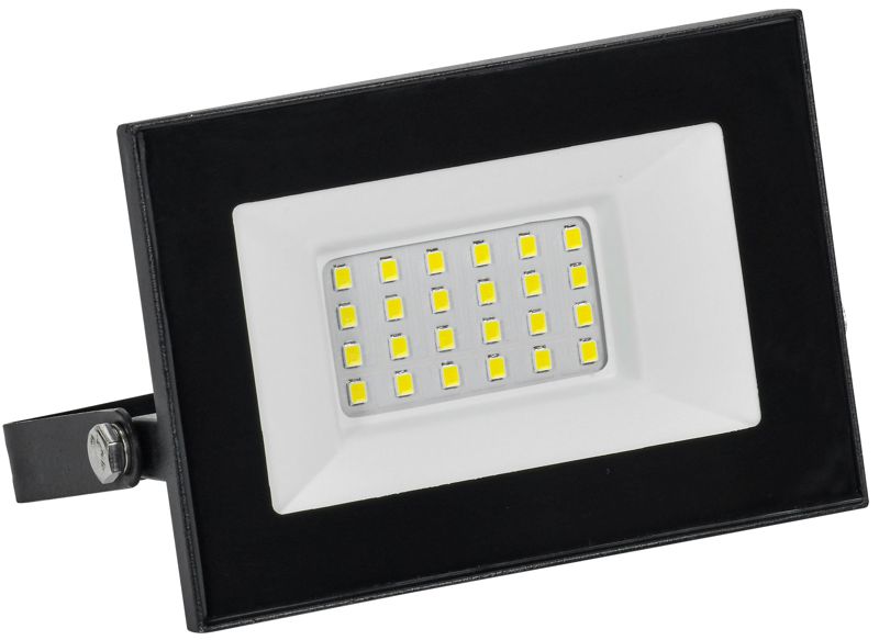 LPDO501-030-65-K02-G_1.jpeg Прожектор светодиодный СДО 001-30 6500К IP65 черн. GENERICA LPDO501-030-65-K02-G — изображение 1