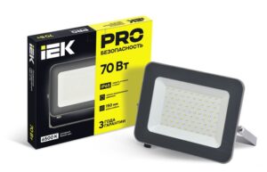 Прожектор светодиодный СДО 07-70 70Вт 6500К IP65 сер. IEK LPDO701-70-K03
