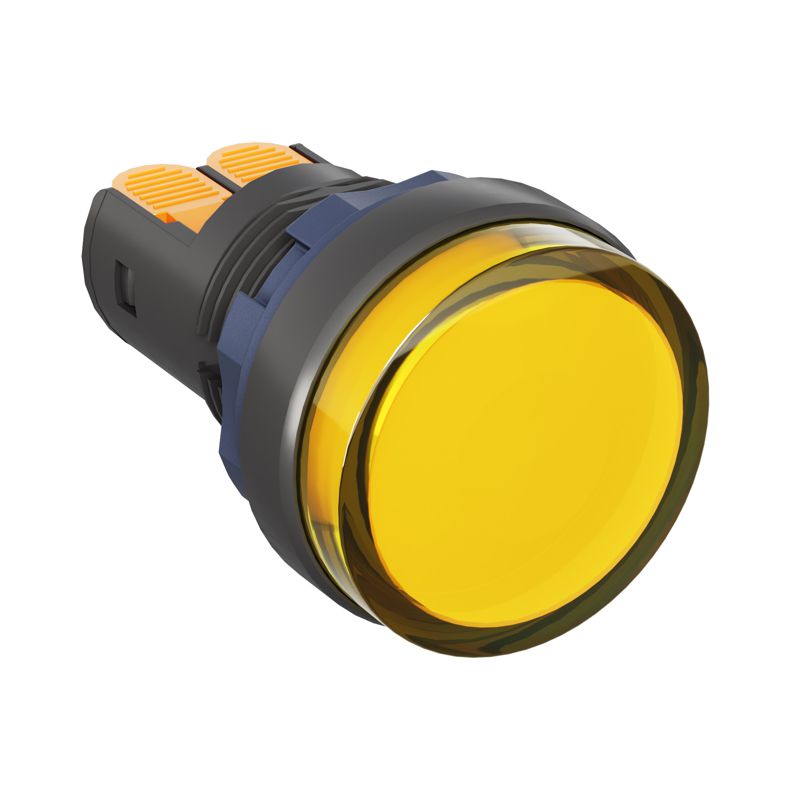 M22L-F220YPP_1.jpeg Индикатор сигнальный со встроенным диодом 220В желт. DKC M22L-F220YPP — изображение 1