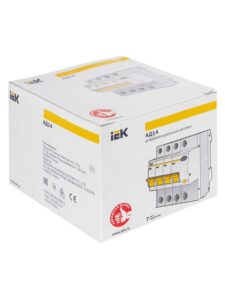 Выключатель автоматический дифференциального тока 4п C 32А 30мА тип AC 4.5кА АД-14 KARAT IEK MAD10-4-032-C-030 — изображение 3