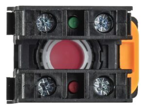 Кнопка d22мм 1НО+1НЗ MASTER красн. IEK MI-BT60-11-3-22-K04 — изображение 2