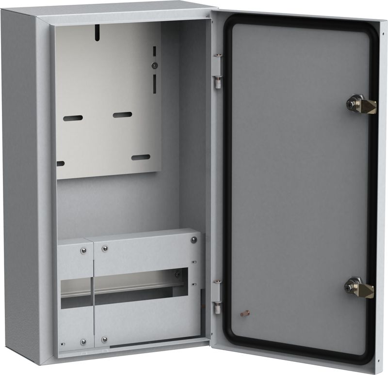 MKM32-N-12-54-Z_1.jpeg Корпус ЩУРн-3/12 TITAN 540х310х165мм IP54 без окна метал. IEK MKM32-N-12-54-Z — изображение 1