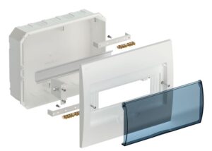 Корпус встраиваемый ЩРВ-П-12 Krepta 3 IP41 пластик. бел. IEK MKP12-V-12-40-10 — изображение 2