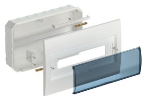Корпус встраиваемый ЩРВ-П-18 Krepta 3 IP41 пластик. бел. IEK MKP12-V-18-40-10 — изображение 2