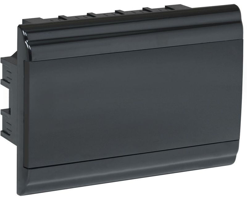 MKP13-V-01-12-41-K02_1.jpeg Корпус модульный встраиваемый ЩРВ-П-12 PRIME IP41 пластик. черн. IEK MKP13-V-01-12-41-K02 — изображение 1