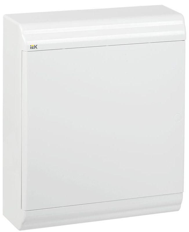 MKP82-N-24-WD-41-10_1.jpeg Бокс ЩРН-П-24 мод. навесной пластик IP41 PRIME бел. дверь IEK MKP82-N-24-WD-41-10 — изображение 1