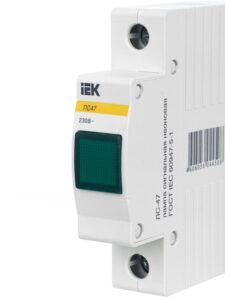 Лампа сигнальная ЛС-47 зел. KARAT IEK MLS10-230-K06 — изображение 4