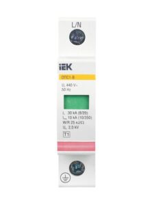 Ограничитель перенапряжения ОПС1-B 1P KARAT IEK MOP20-1-B — изображение 3