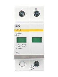 Ограничитель перенапряжения ОПС1-C 2P KARAT IEK MOP20-2-C — изображение 10