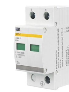 Ограничитель перенапряжения ОПС1-C 2P KARAT IEK MOP20-2-C — изображение 7