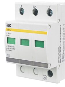 Ограничитель перенапряжения ОПС1-C 3P KARAT IEK MOP20-3-C — изображение 10