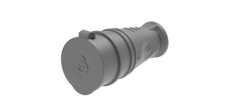 MST4002BK_8.jpeg Розетка 1-м MultiSet 16А 250В IP44 с заземл. каучук черн. SE MST4002BK — изображение 1
