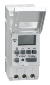 Таймер цифровой ТЭ15 16А 230В на DIN-рейку KARAT IEK MTA10-16