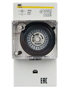 Таймер аналоговый ТЭМ-181 16А 230В на DIN-рейку KARAT IEK MTA20-16 — изображение 2