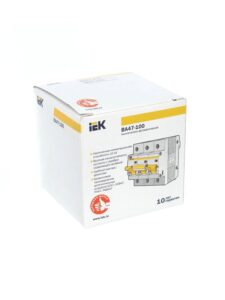 Выключатель автоматический модульный 3п C 100А 10кА ВА47-100 KARAT IEK MVA40-3-100-C — изображение 8